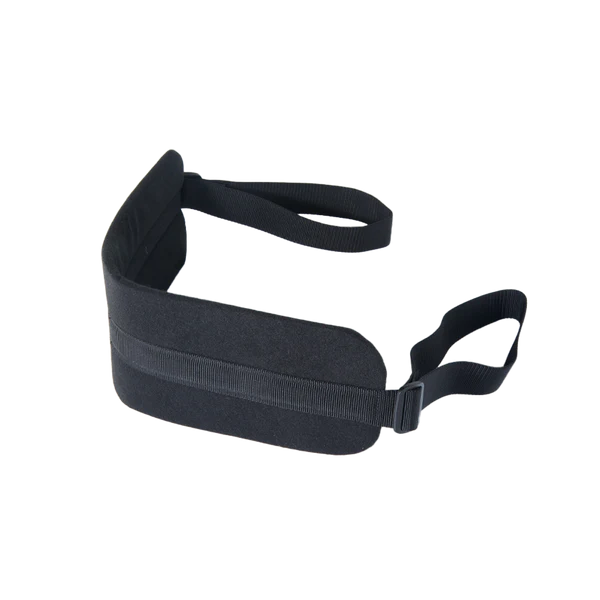Come from behind support strap