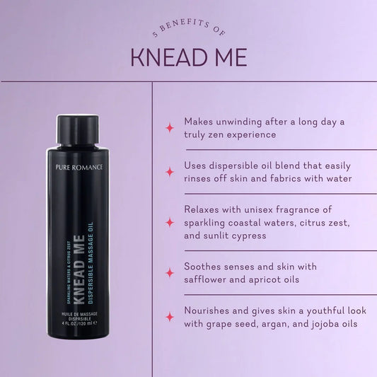Knead Me Easy Rinse Massage Oil