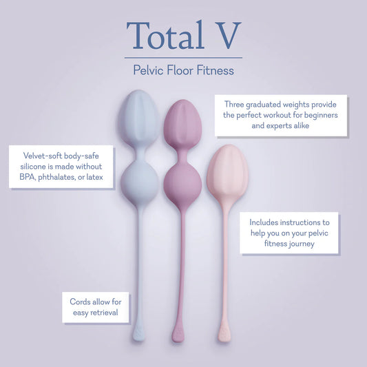 Total V Kegel Exercise Set