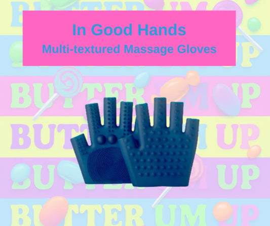 In Good Hands Textured Massage Gloves