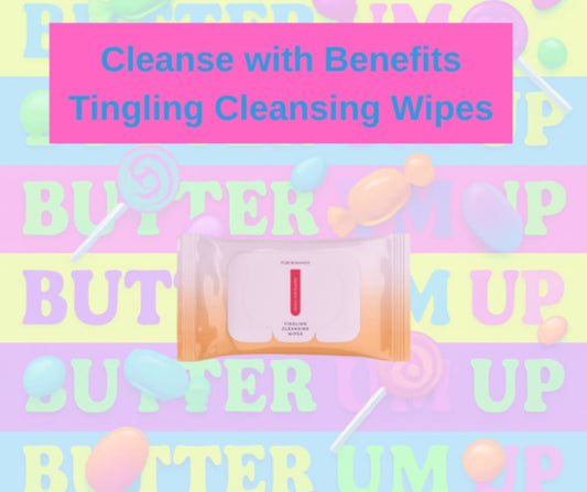 Cleanse With Benefits Tingling Intimate Wipes