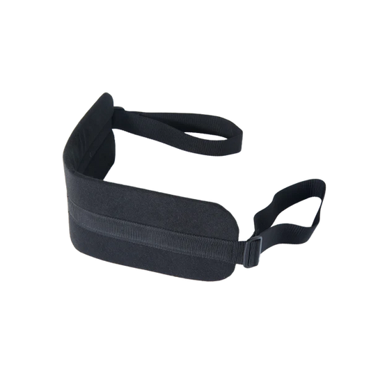 Come from behind support strap