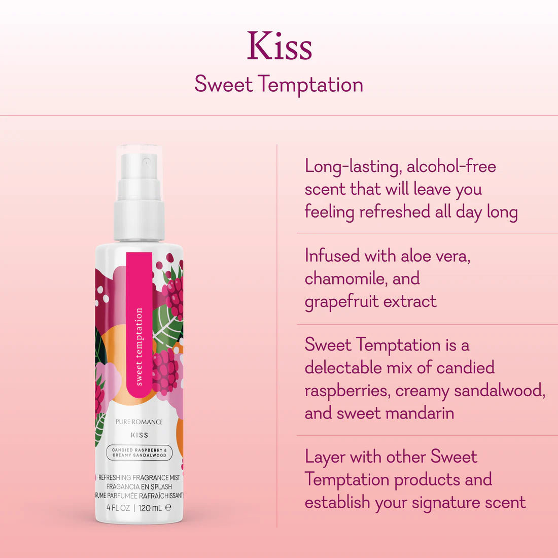 Kiss - Refreshing Fragrance Mist