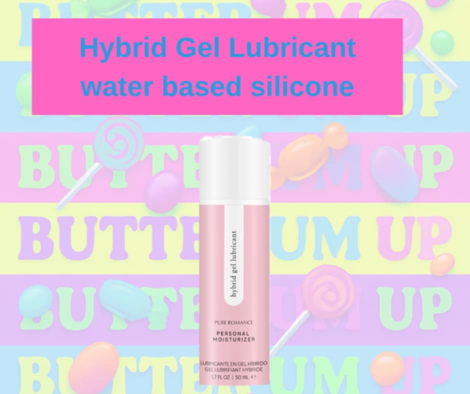 Hybrid Gel Lubricant Water & Silicone-Based Lubricant
